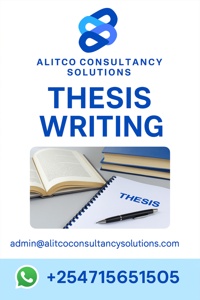 thesis writing services in Mombasa